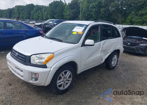 2002 Toyota Rav4 из США, поврежденный, VIN JTEGH20V920047041